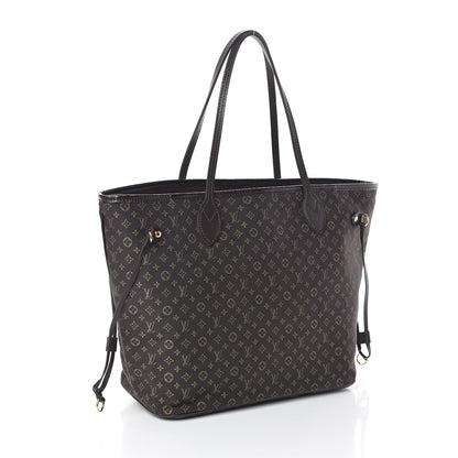Louis Vuitton Monogram Idylle Neverfull MM Fusain 3 of 9