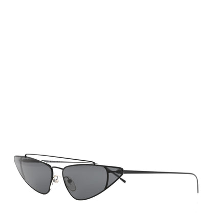 Prada Cat Eye Sunglasses SPR 63U Black 1 of 8