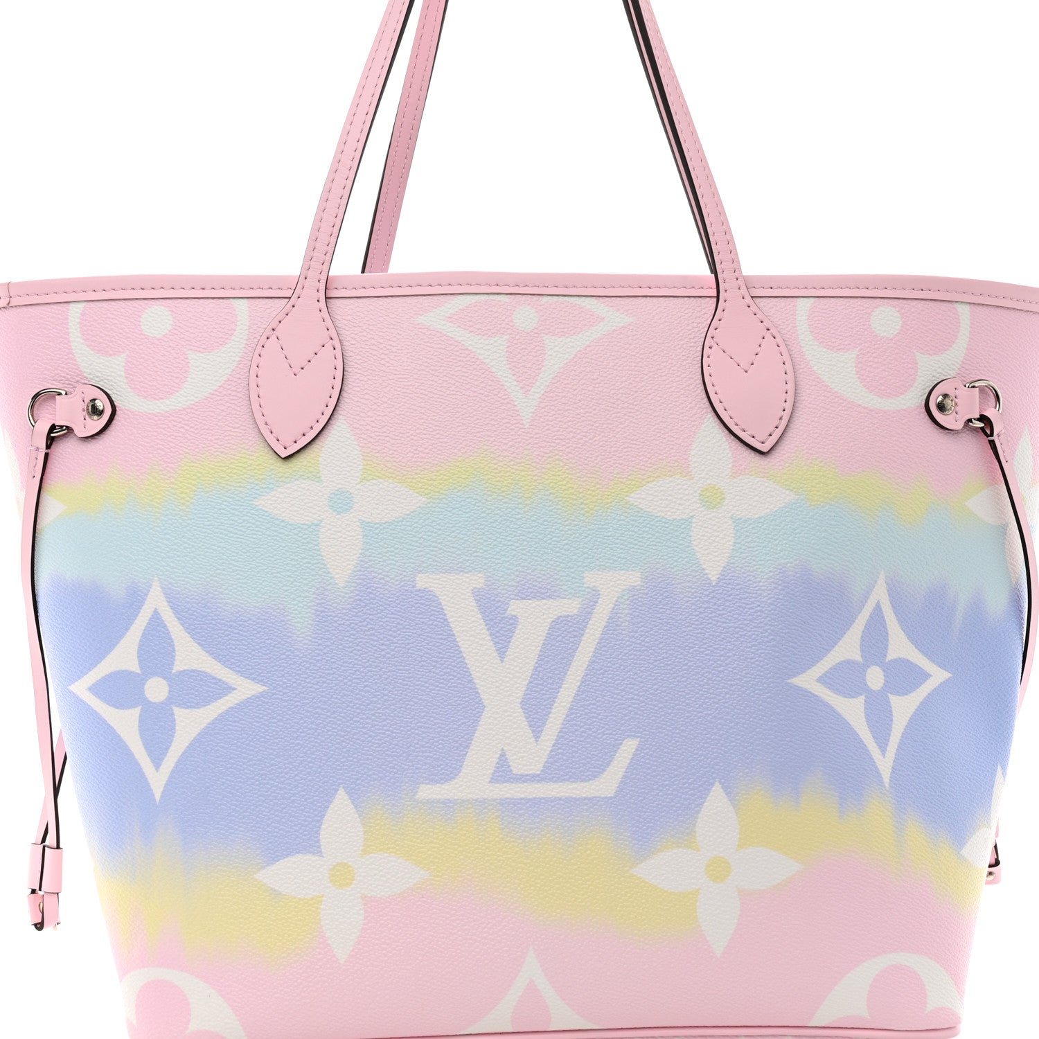 Louis Vuitton Monogram Escale Neverfull MM Pastel 9 of 11
