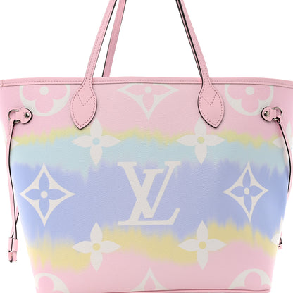Louis Vuitton Monogram Escale Neverfull MM Pastel 9 of 11