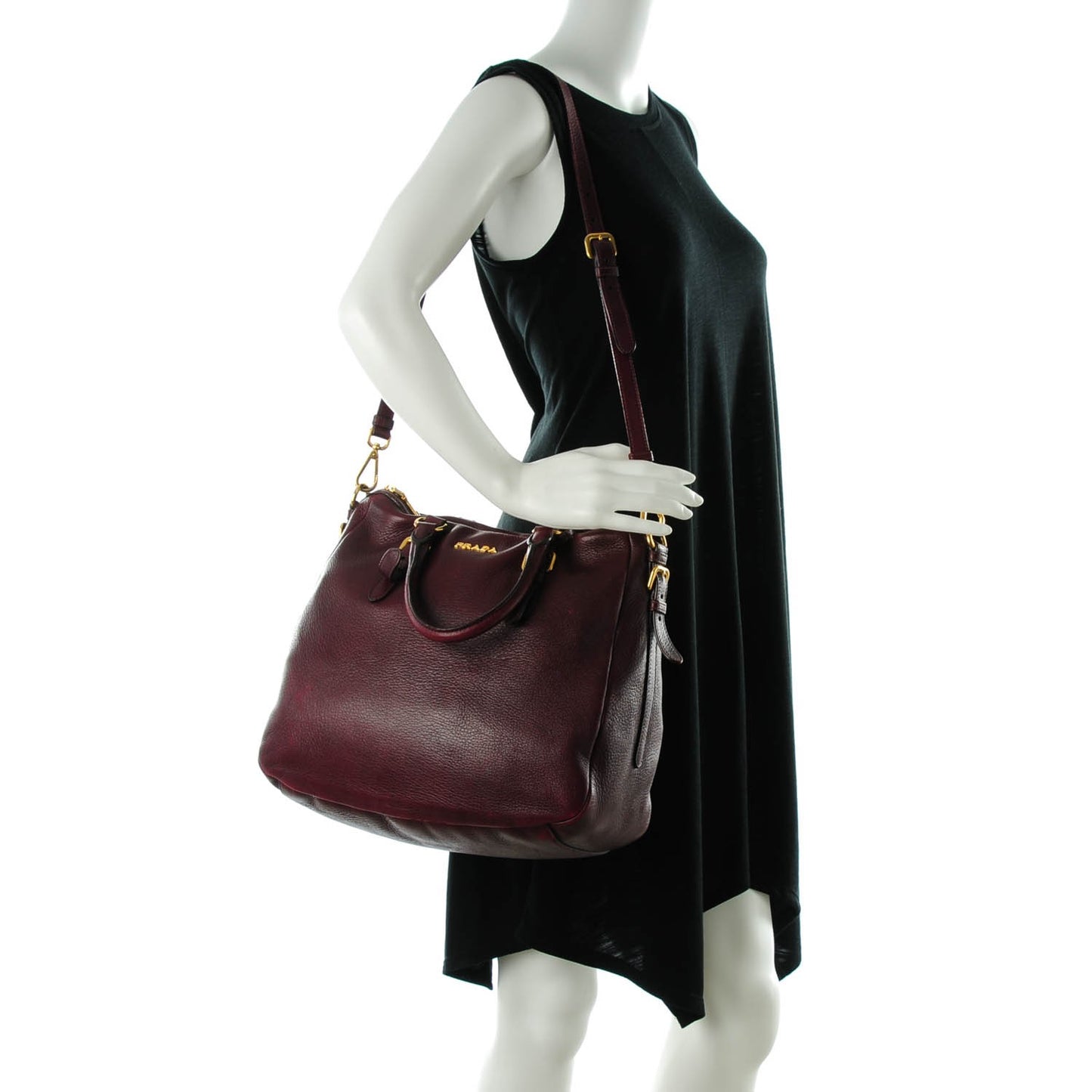 Cervo Deerskin Bauletto Amaranto