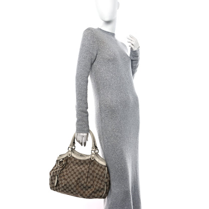 Gucci Monogram Medium Sukey Tote Off White 2 of 12