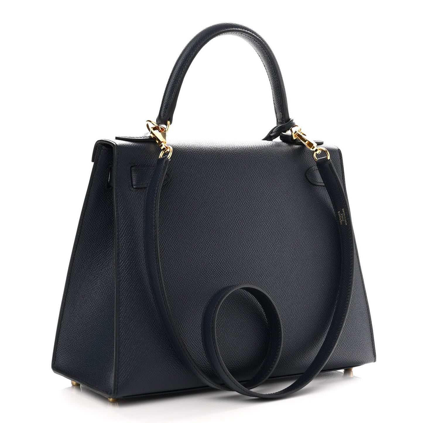 Epsom Kelly Sellier 28 Bleu Indigo