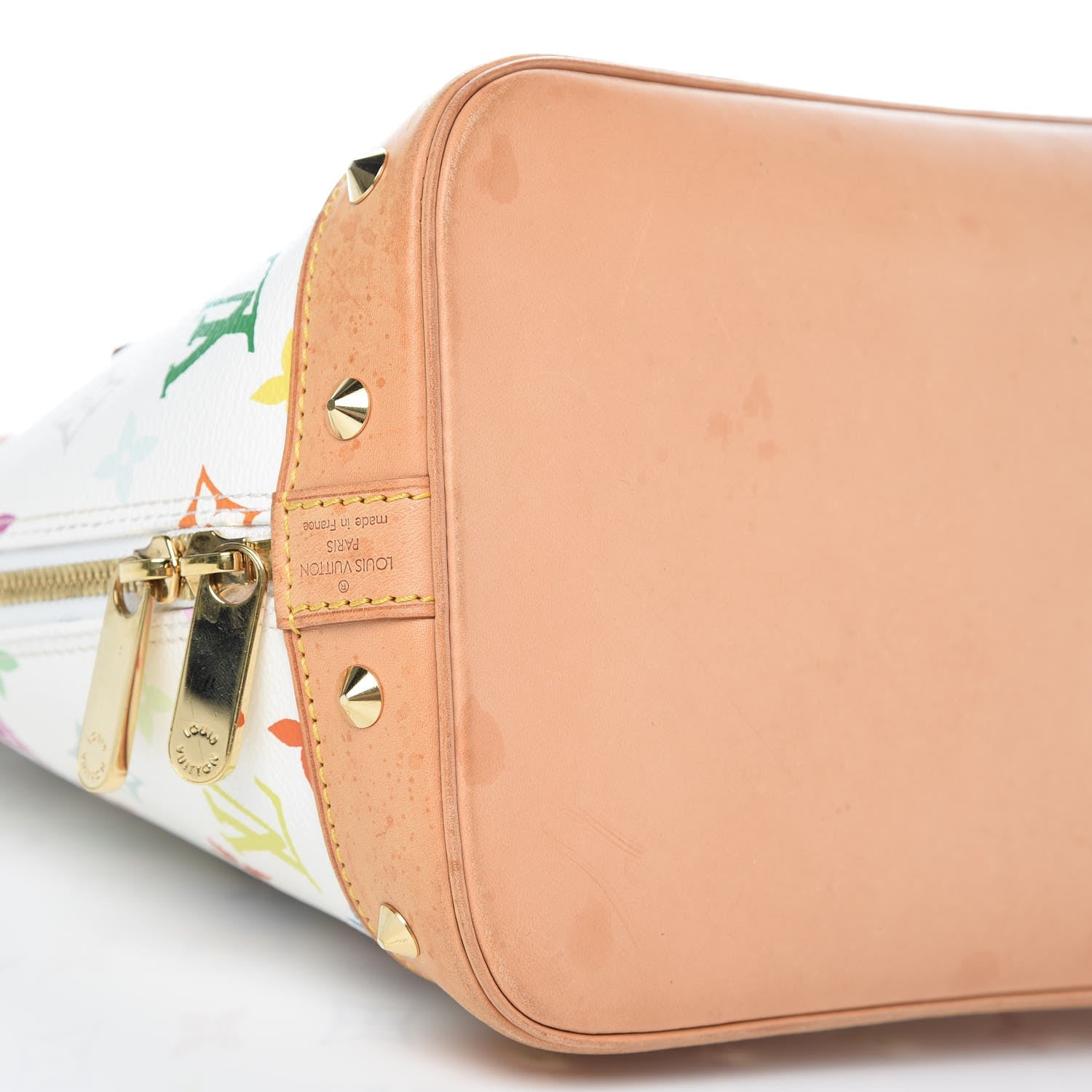 Louis Vuitton Monogram Multicolor Alma White 8 of 16
