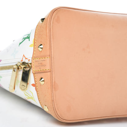 Louis Vuitton Monogram Multicolor Alma White 8 of 16
