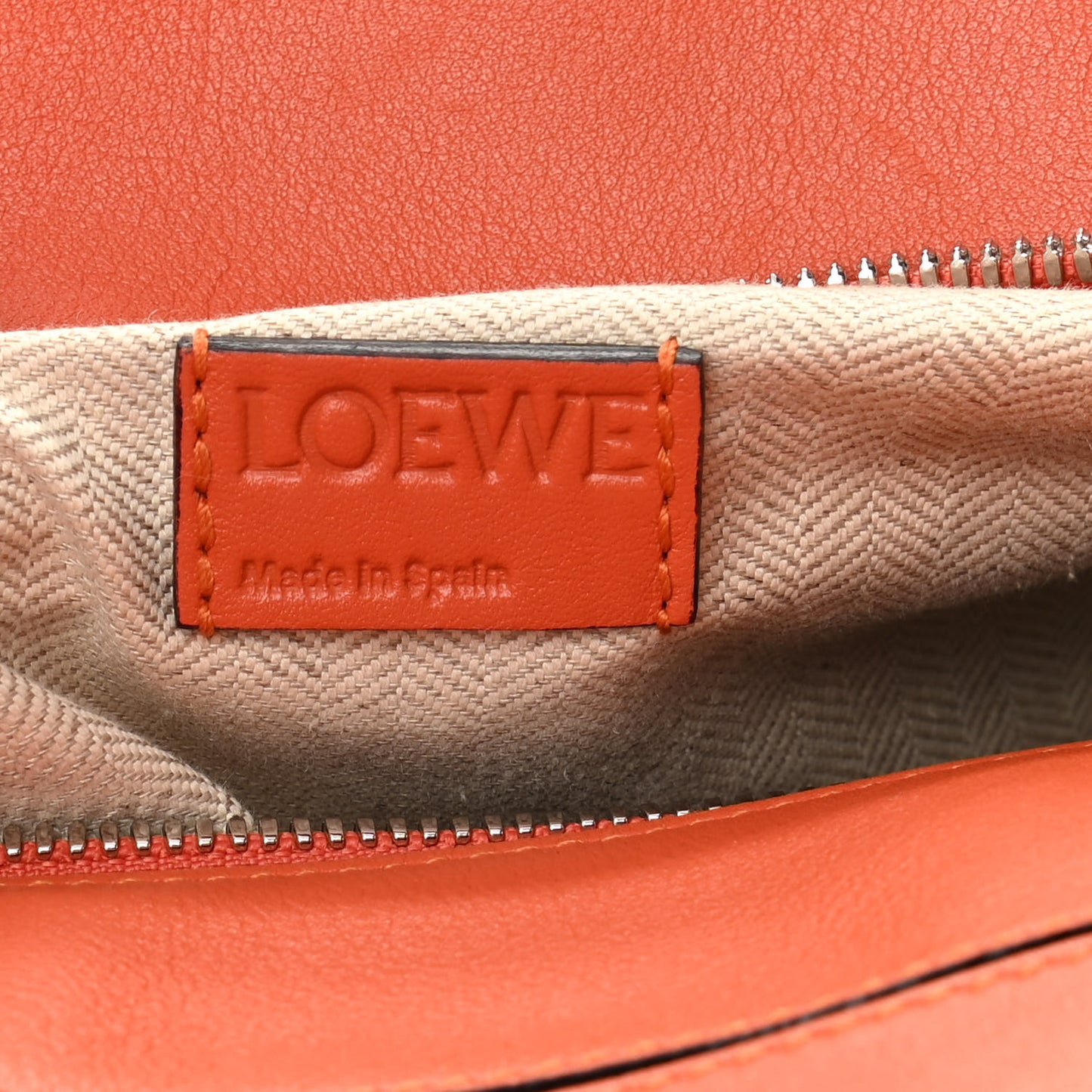 Calfskin Medium Puzzle Bag Coral