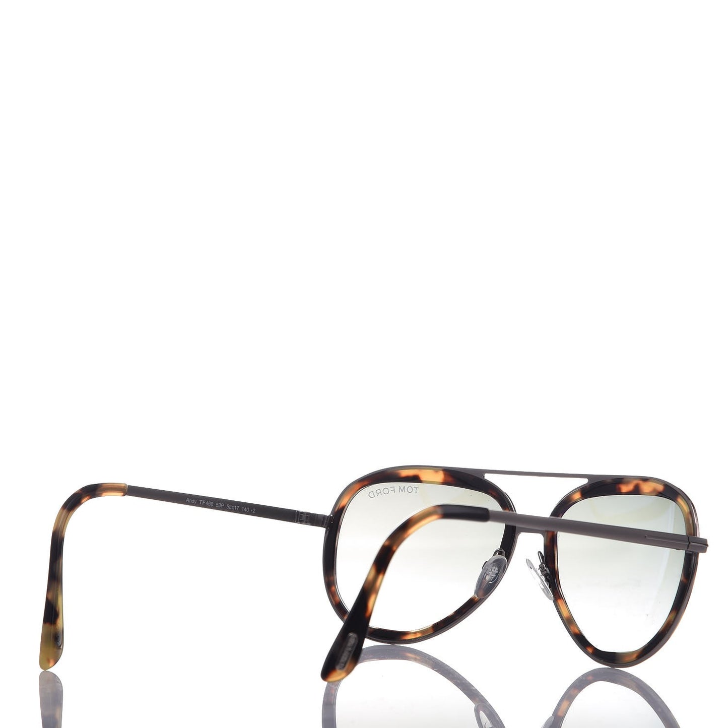 Andy Aviator Sunglasses TF468 Havana Green