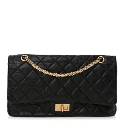Chanel Aged Calfskin Quilted 2.55 Reissue 227 Flap Black 1 of 15