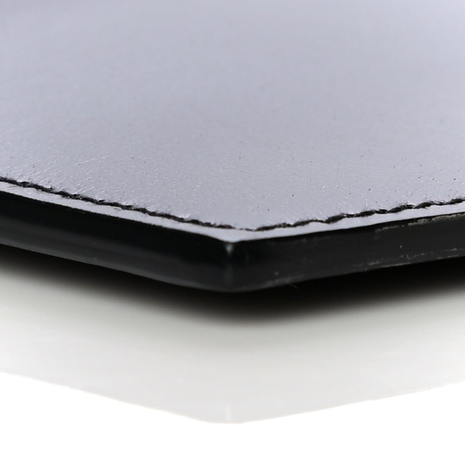 Saint Laurent Smooth Shiny Calfskin Monogram Uptown Pouch Black 9 of 11