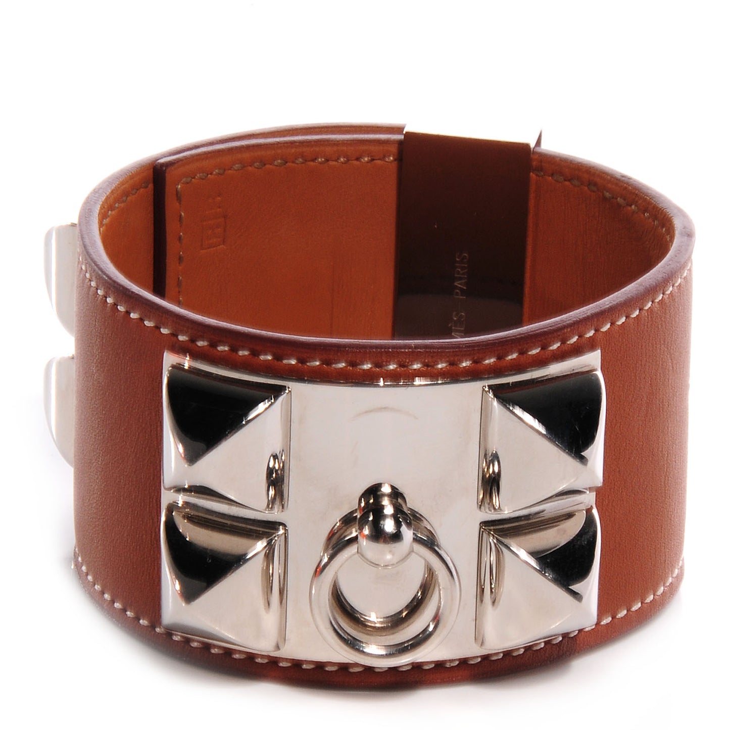 Barenia Collier De Chien CDC Bracelet L Fauve