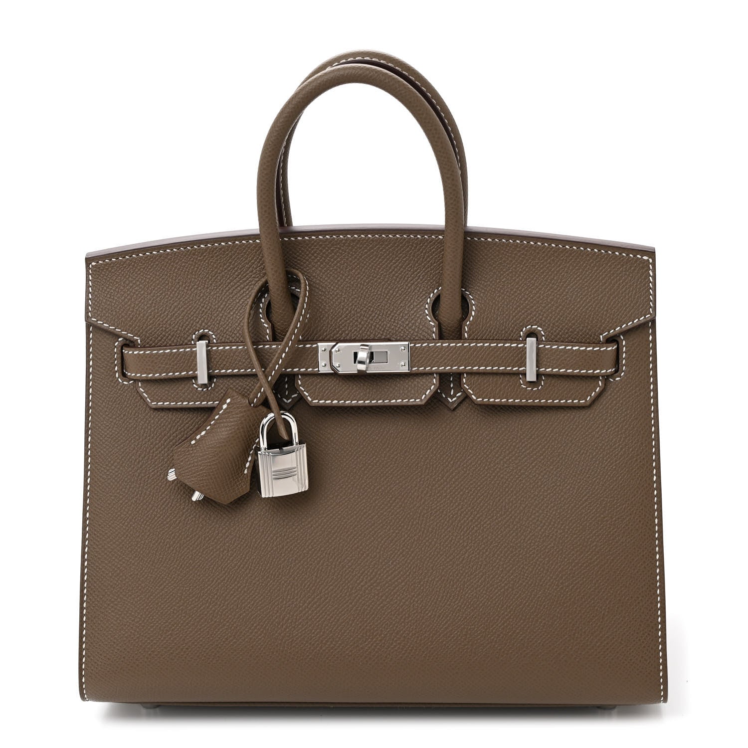 Hermes Epsom Birkin Sellier 25 Etoupe 1 of 11