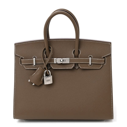 Hermes Epsom Birkin Sellier 25 Etoupe 1 of 11