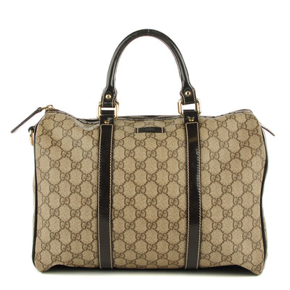 Gucci GG Plus Monogram Medium Joy Boston Dark Brown 1 of 8