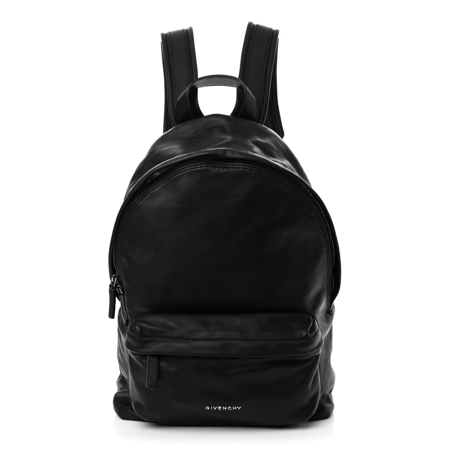 Smooth Calfskin Small Backpack Black