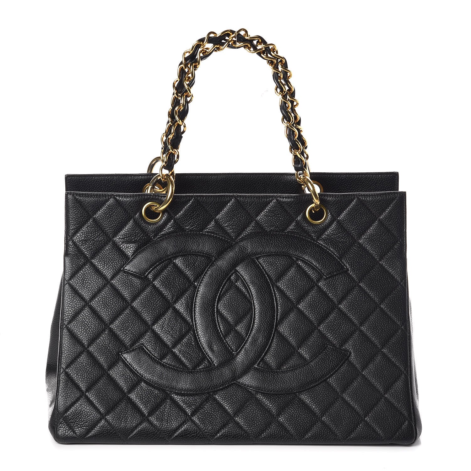 Chanel Caviar Quilted Timeless CC Tote Black 1 of 10