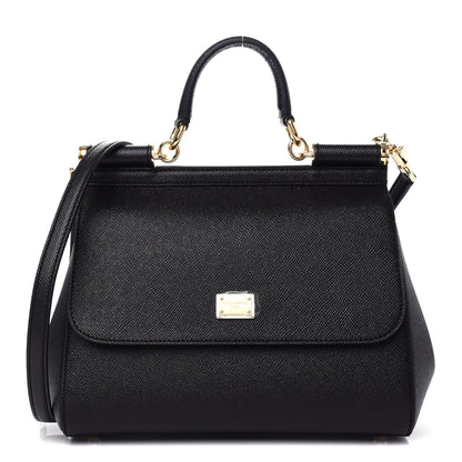 Dolce & Gabbana Dauphine Medium Miss Sicily Satchel Black 1 of 9