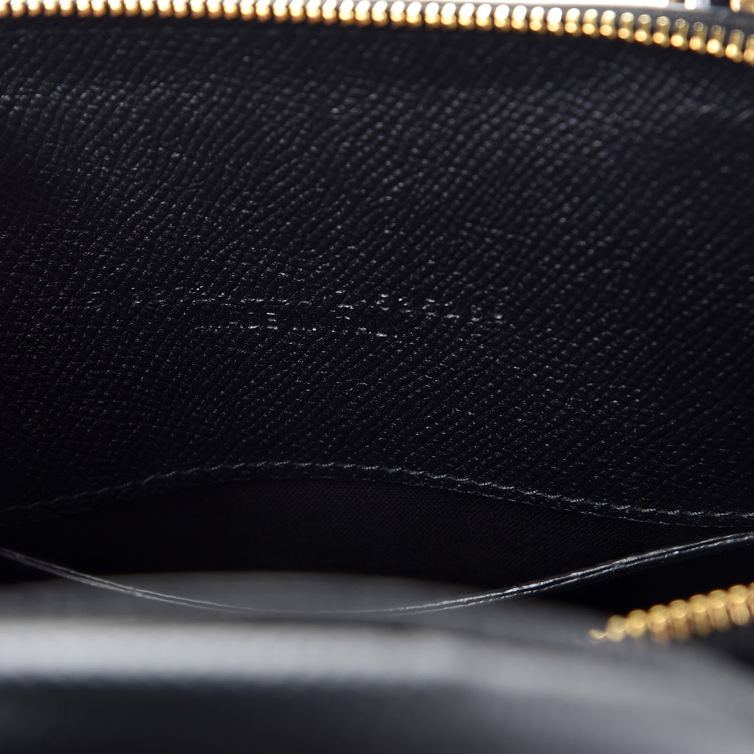 Balenciaga Signature Grained Calfskin Logo S Ville Top Handle Bag Black 7 of 7
