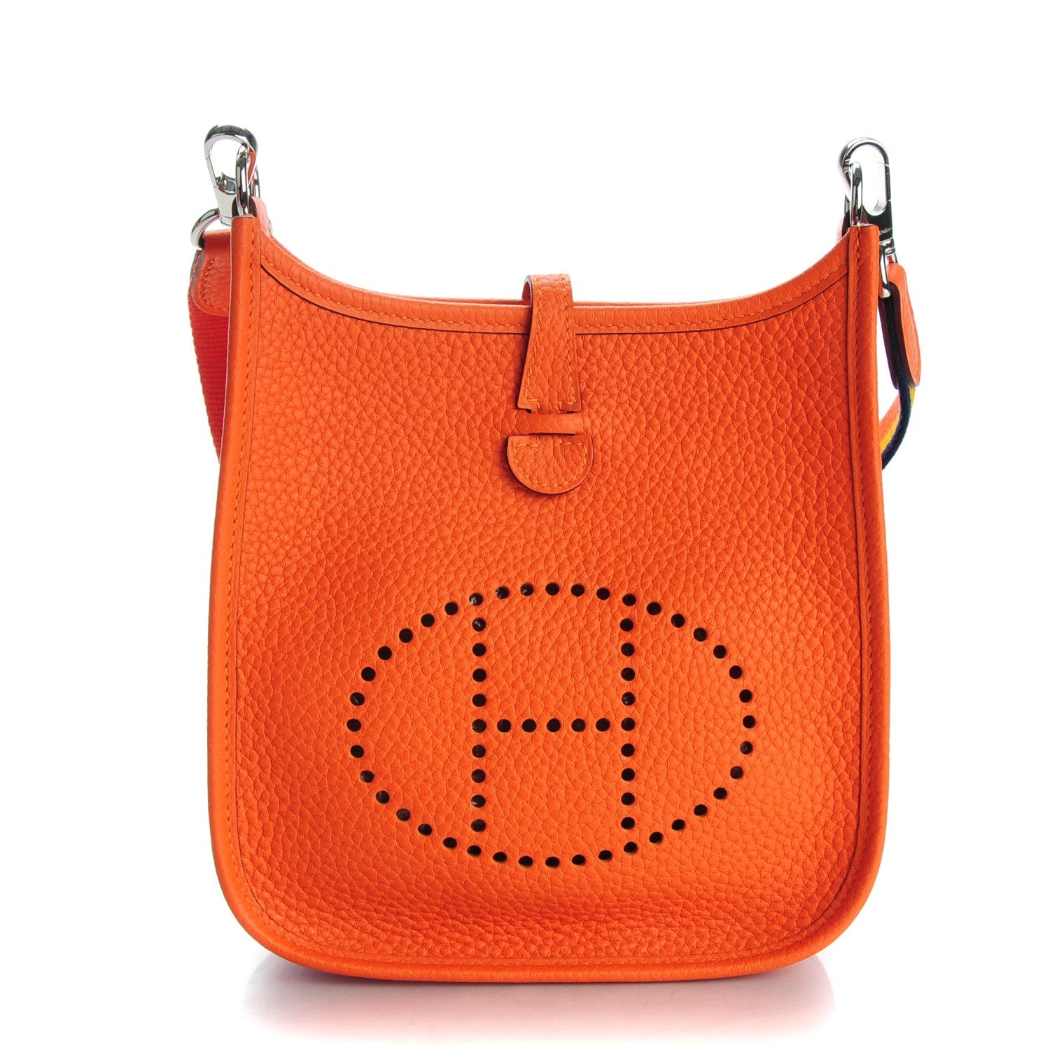 Hermes Taurillon Clemence Amazone Evelyne TPM Feu 1 of 9