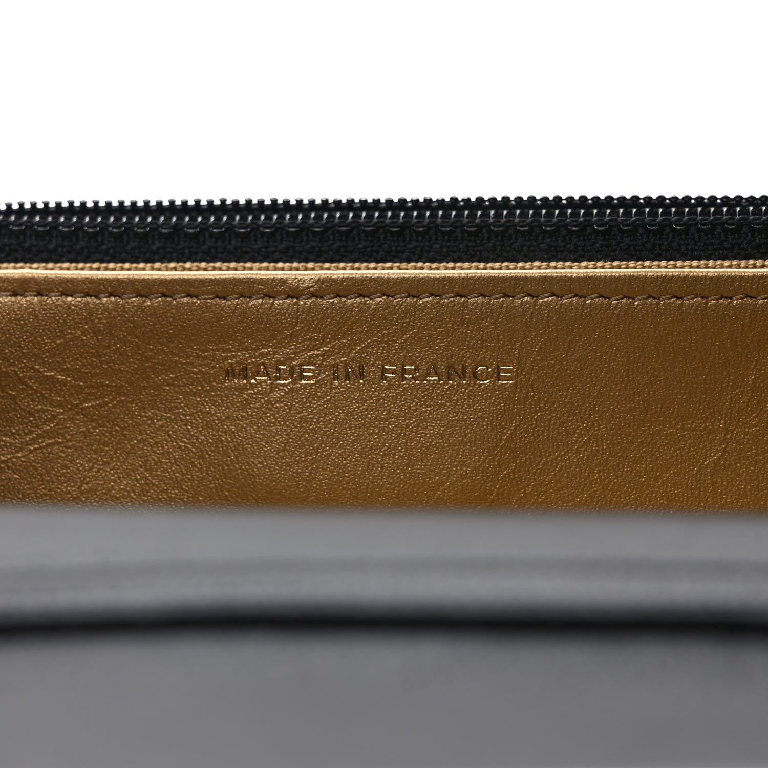 Chanel Lambskin Quilted CC Pearl Crush Wallet on Chain WOC Black 7 of 11