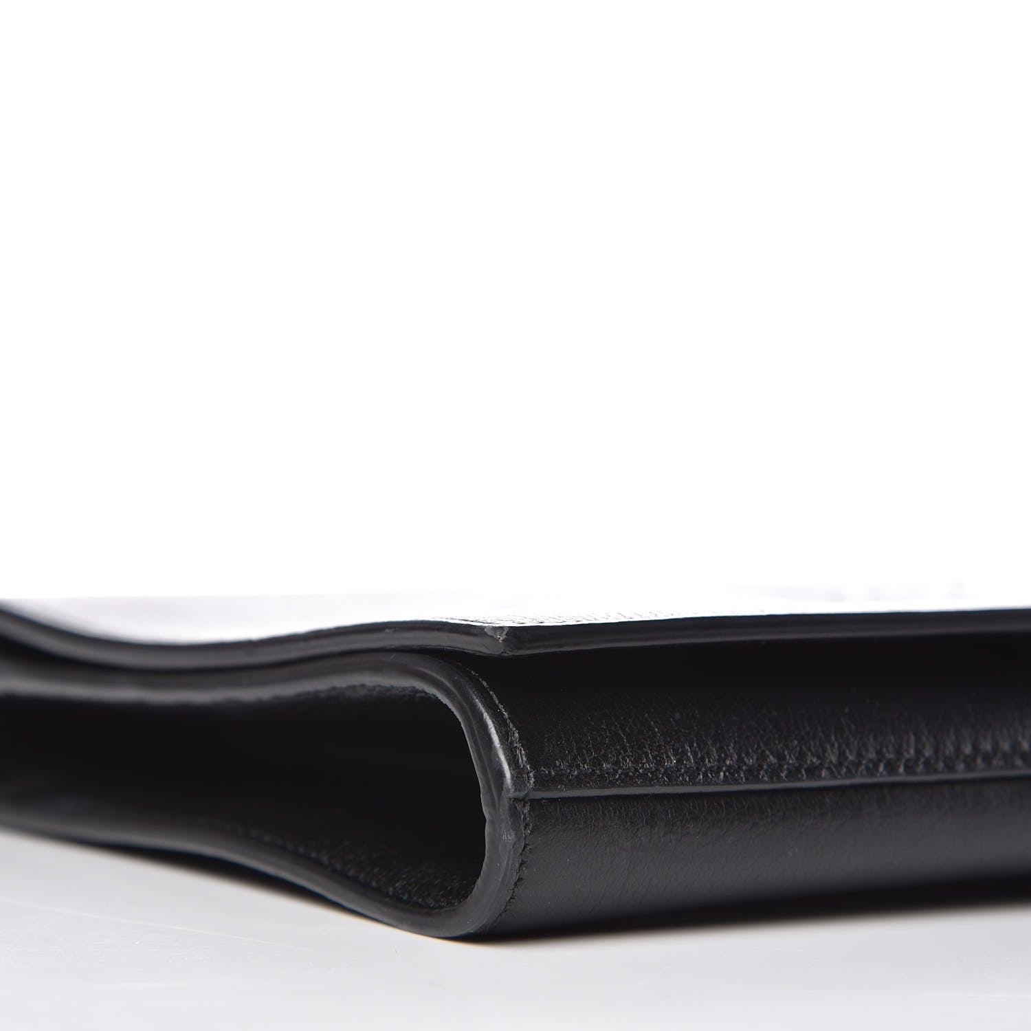 Saint Laurent Calfskin Monogram Large Belle De Jour Clutch Black 10 of 13
