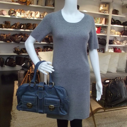Marc Jacobs Coated Canvas Venetia Blue 2 of 10