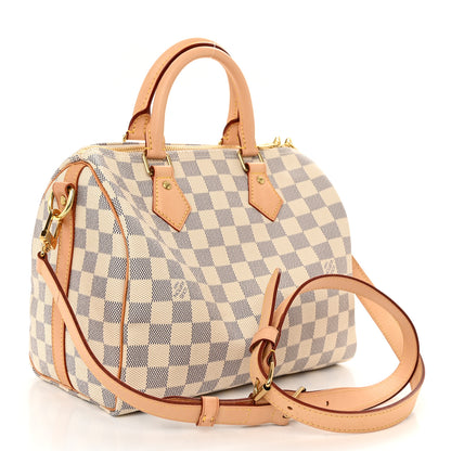 Louis Vuitton Damier Azur Speedy Bandouliere 25 3 of 10