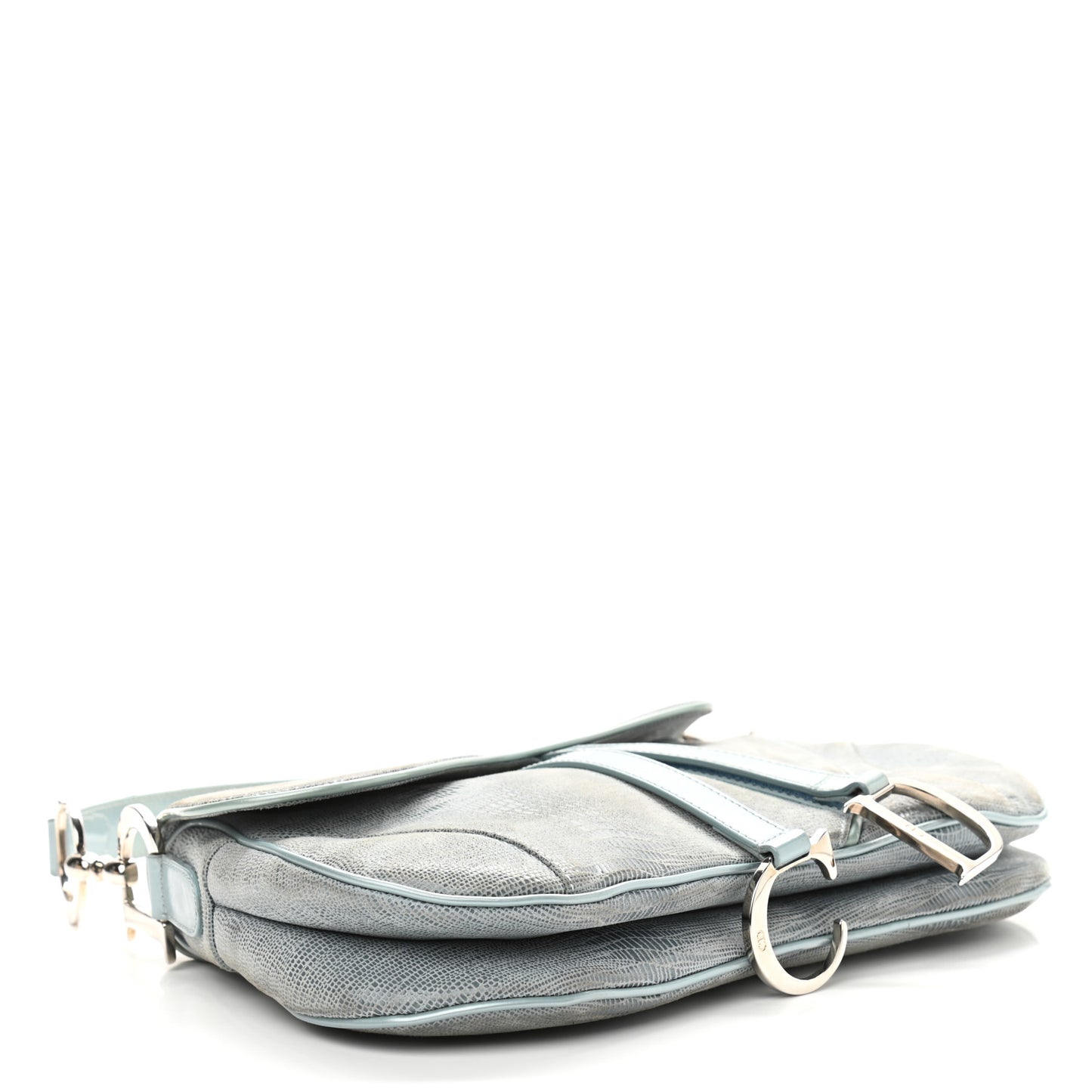 Lizard Double Saddle Bag Blue
