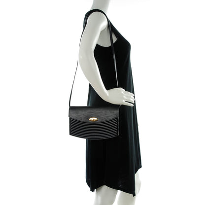 Louis Vuitton Epi Pochette Presbourg Black 2 of 7