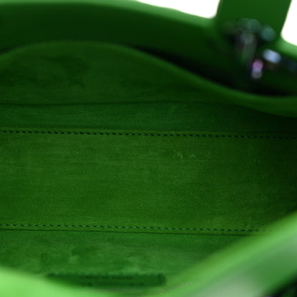 Christian Dior Lambskin Cannage Small Lady Dior Bright Green 5 of 10