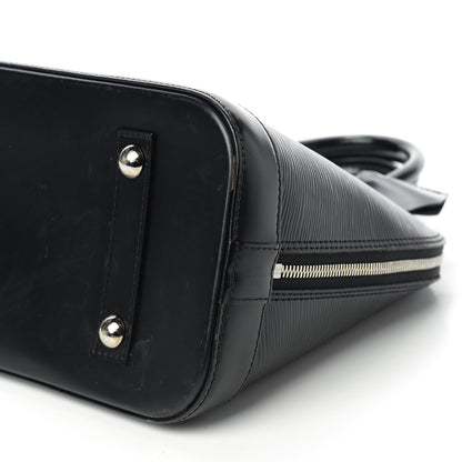 Louis Vuitton Epi Alma PM Black 7 of 10