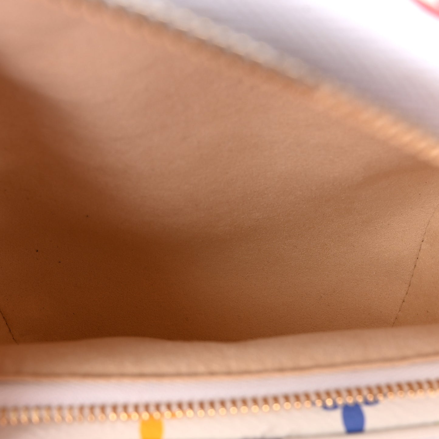 LV X TM Monogram Multicolor Mini Bumbag White