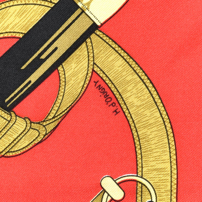 Hermes Silk Eperon D'Or Scarf 90 4 of 5
