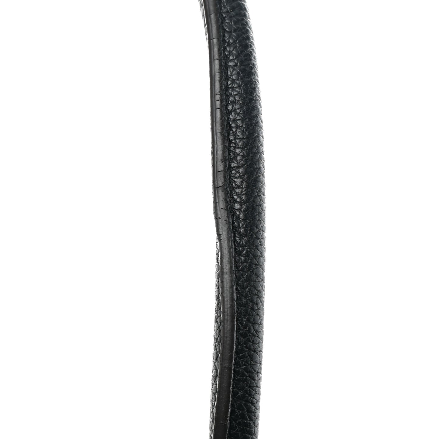 Drummed Calfskin Mini Luggage Black