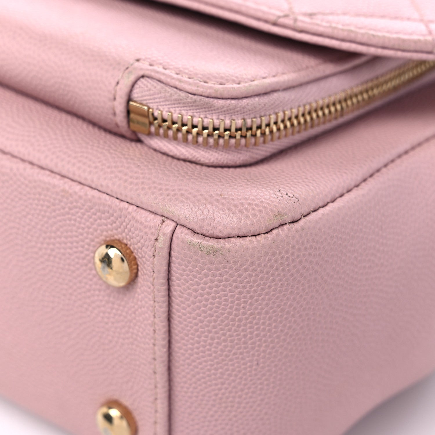 Chanel Caviar Quilted Medium Business Affinity Flap Light Pink 9 of 18
