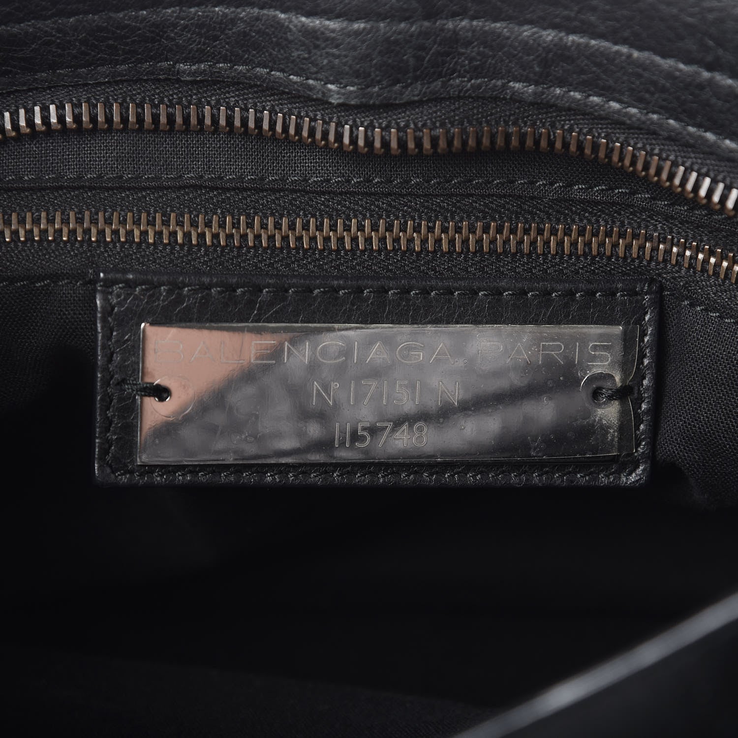 Balenciaga Agneau Classic Hardware City Black 6 of 9