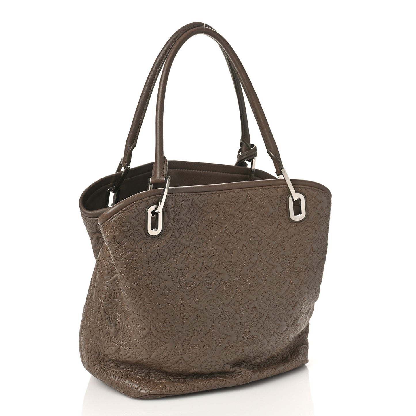 Monogram Lambskin Antheia Lilia PM Brown