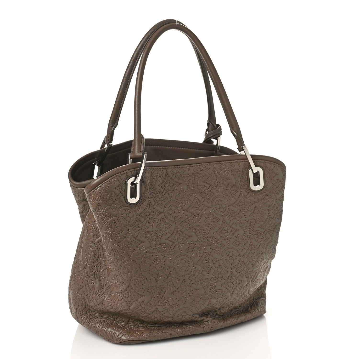Louis Vuitton Monogram Lambskin Antheia Lilia PM Brown 2 of 10