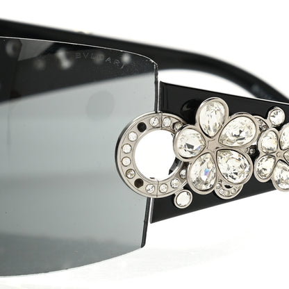 Bulgari BVLGARI Crystal Flower Sunglasses 652-B Black 5 of 7