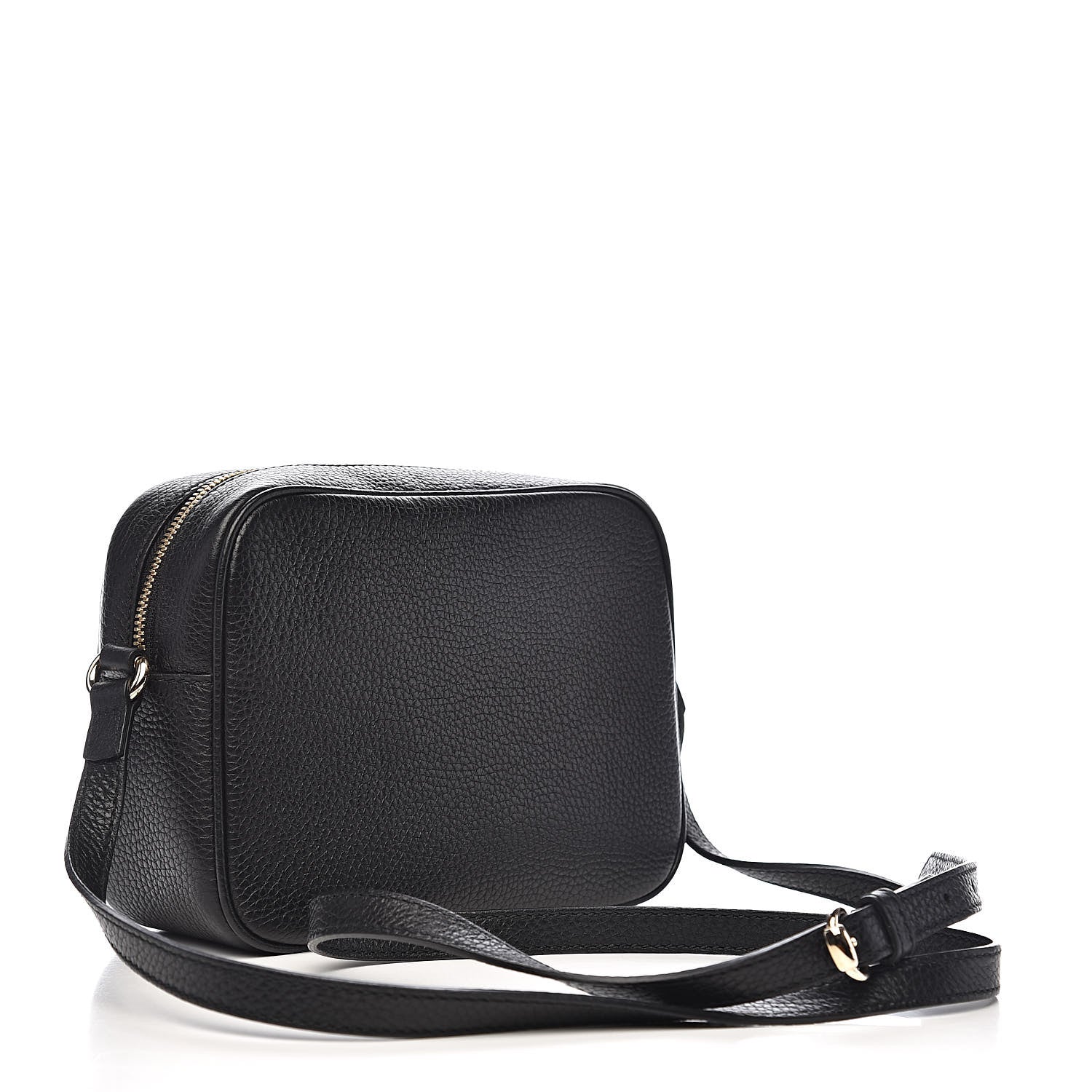 Gucci Pebbled Calfskin Small Soho Disco Bag Black 3 of 10