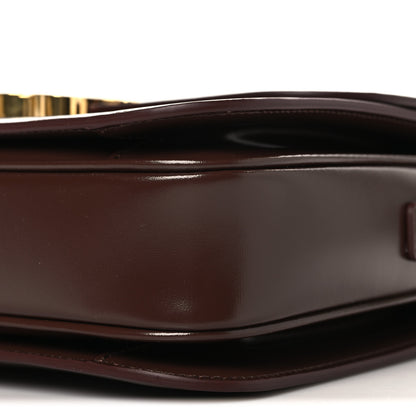 Celine Shiny Calfskin Medium Triomphe Chestnut 9 of 9