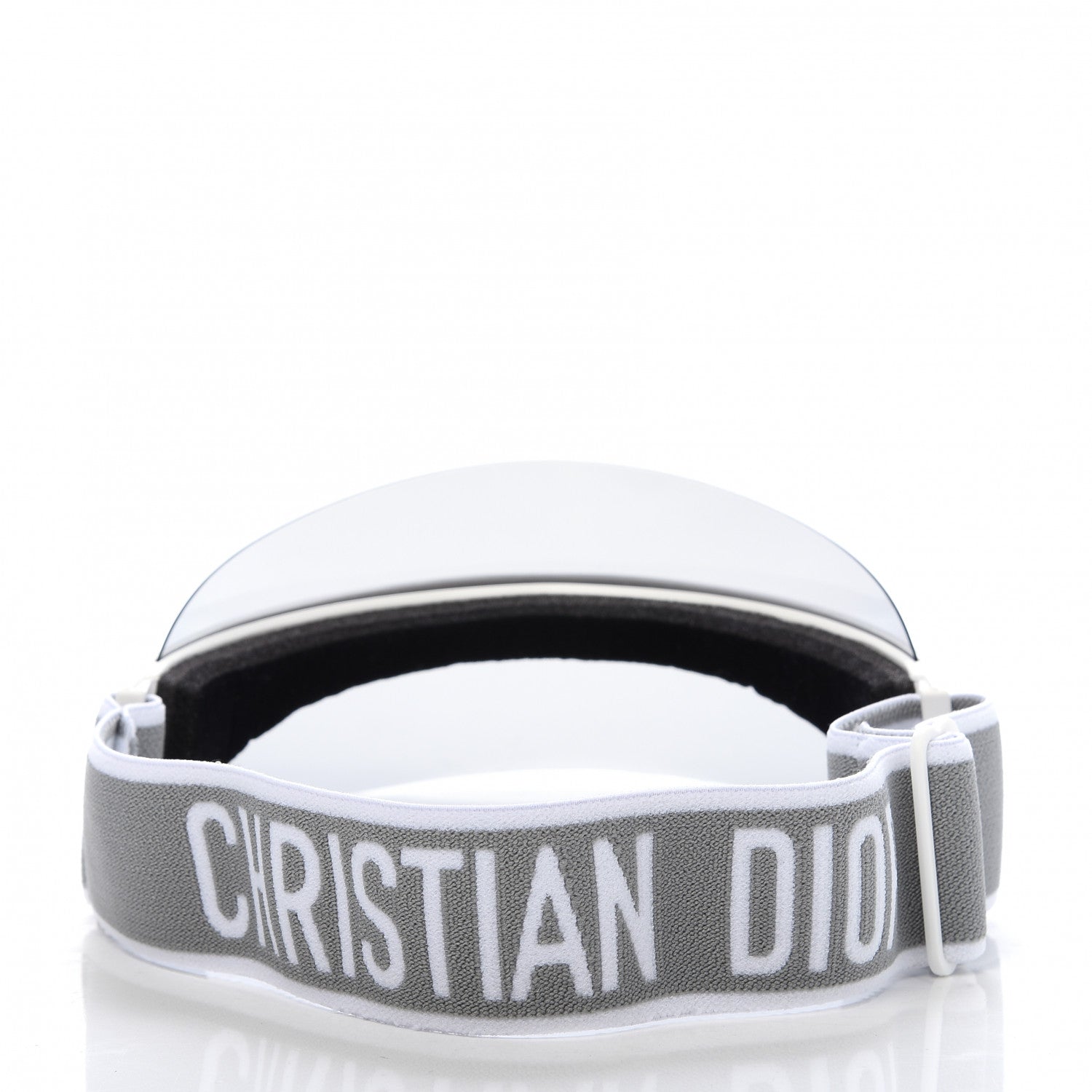Christian Dior Mirrored DiorClub1 Sun Visor Grey 5 of 8