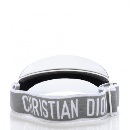 Christian Dior Mirrored DiorClub1 Sun Visor Grey 5 of 8