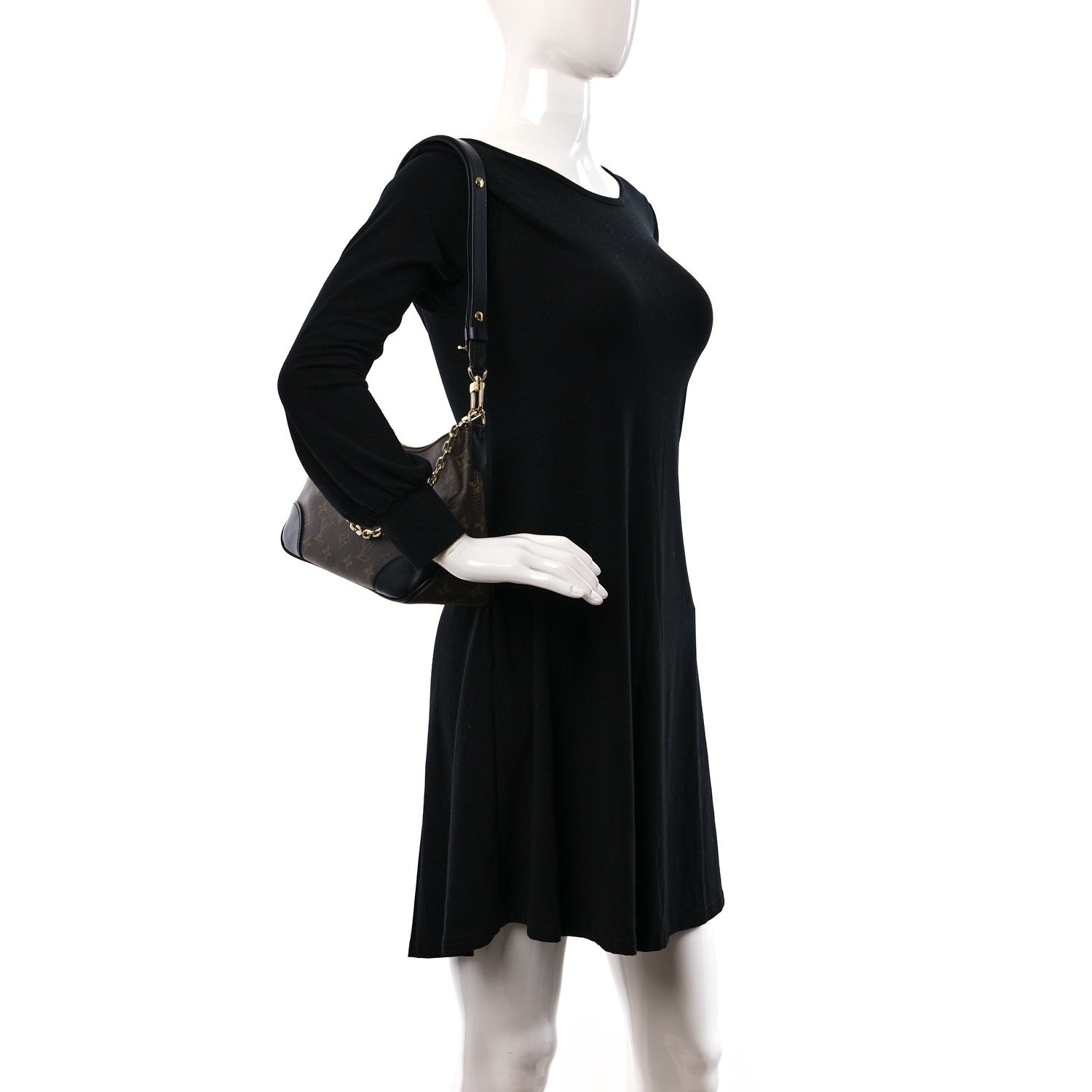 Louis Vuitton Monogram Boulogne NM Black 2 of 8