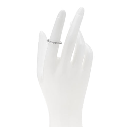 Graff 18K White Gold Diamond Laurence Graff Signature Band Ring 52 6 2 of 7