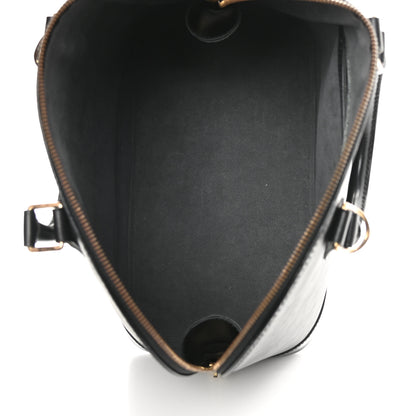 Louis Vuitton Epi Alma PM Black 4 of 15