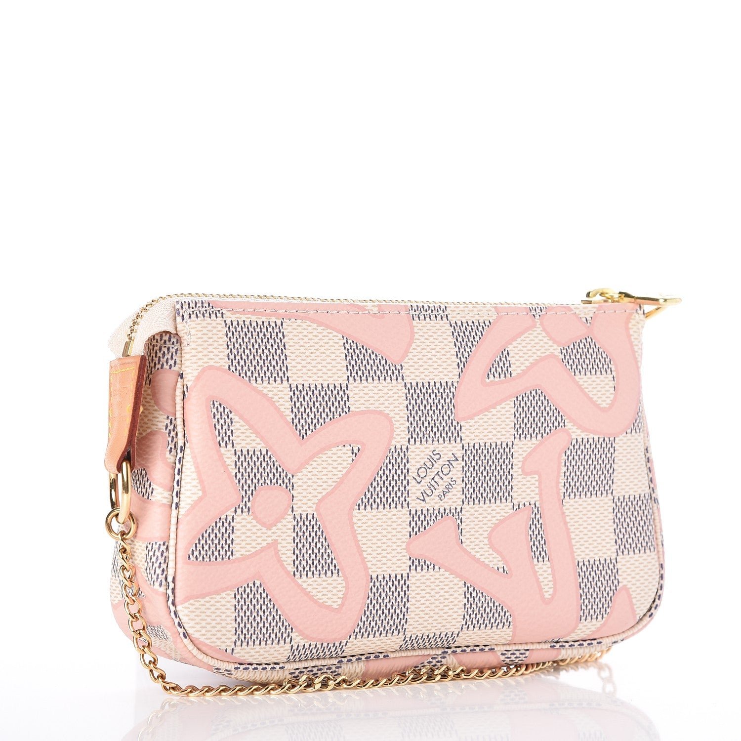Louis Vuitton Damier Azur Tahitienne Mini Pochette Accessories 3 of 8