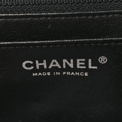 Chanel Washed Lambskin Quilted Jumbo Hybrid Reissue Flap Black 6 of 9