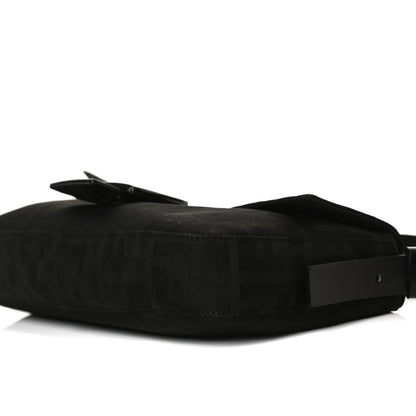 Fendi Nylon Zucca Baguette Black 10 of 12