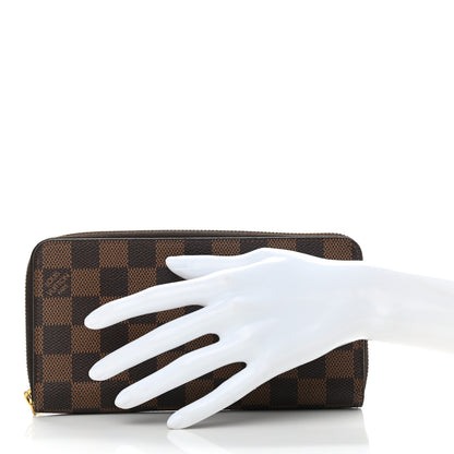 Louis Vuitton Damier Ebene Zippy Wallet 2 of 7