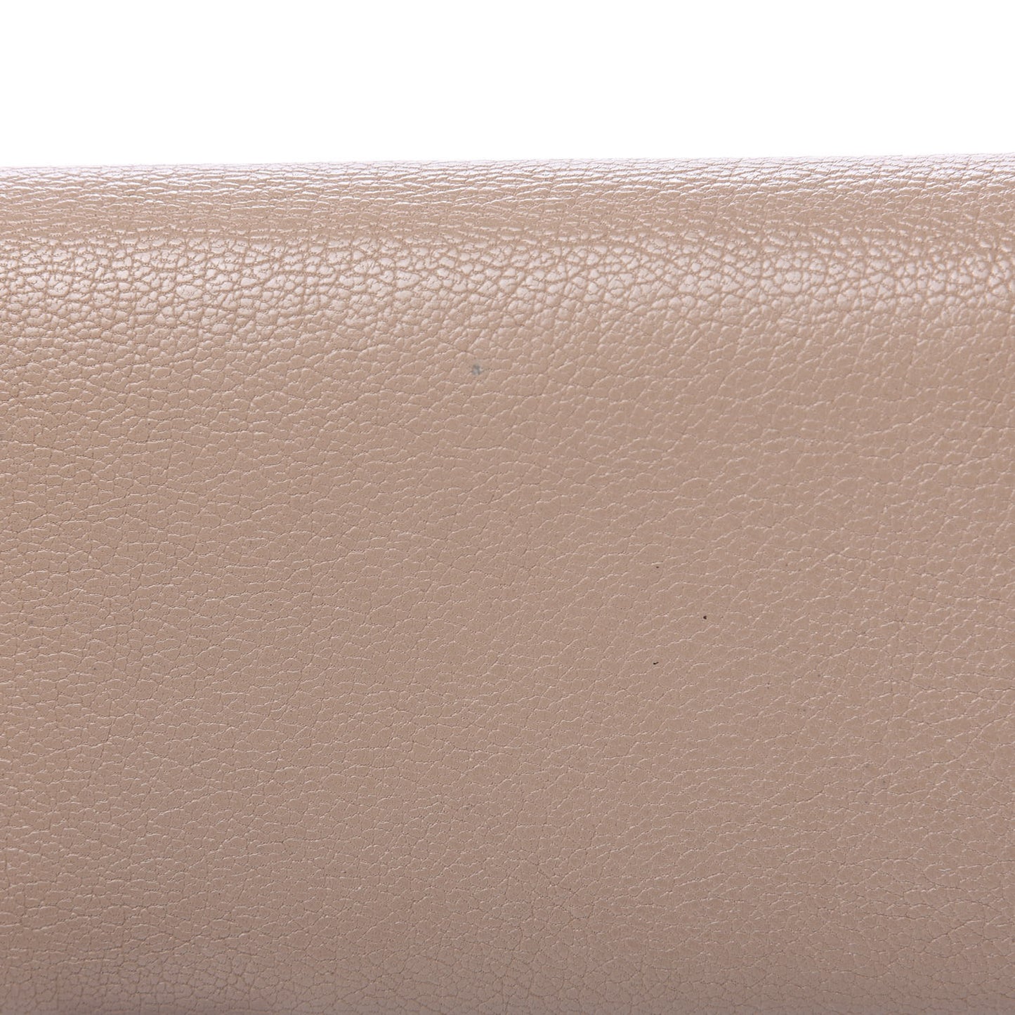 Chevre Gold Metallic Edge Hardware Money Wallet Rose de Sables